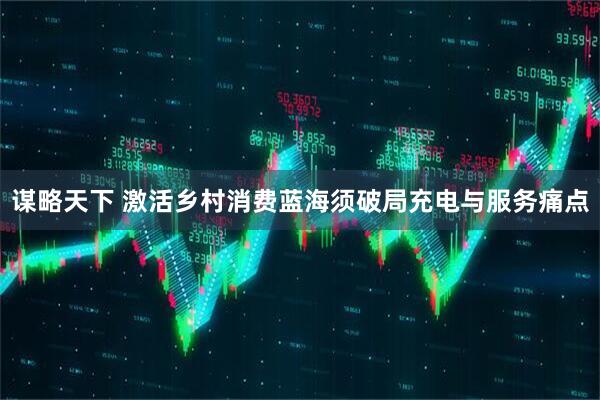 谋略天下 激活乡村消费蓝海须破局充电与服务痛点